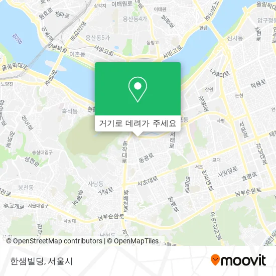 한샘빌딩 지도