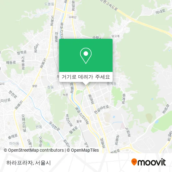 하라프라자 지도