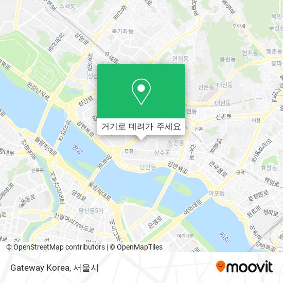 Gateway Korea 지도
