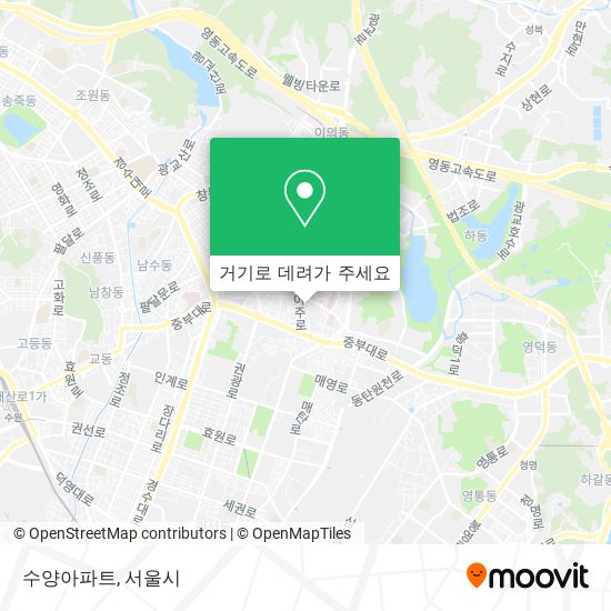 수양아파트 지도