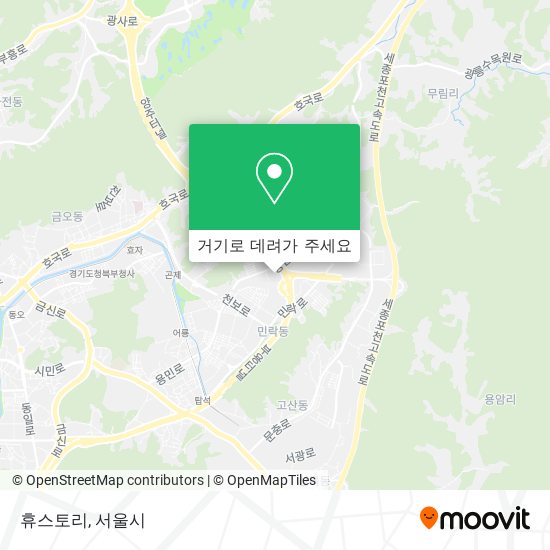 휴스토리 지도