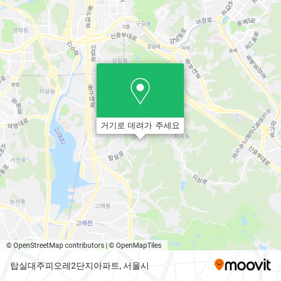 탑실대주피오레2단지아파트 지도