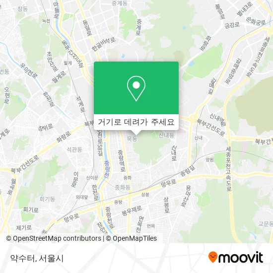 약수터 지도