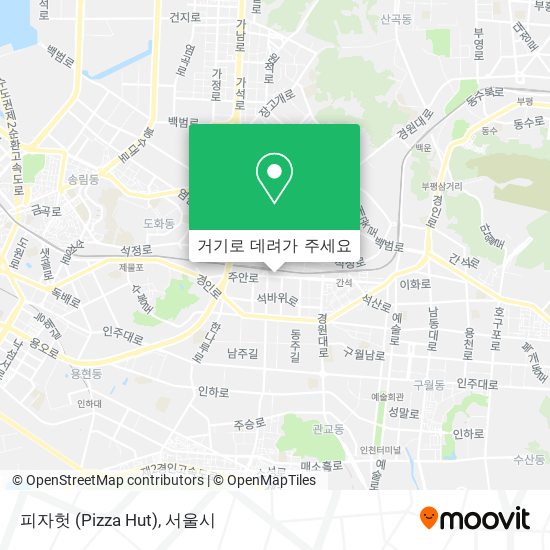 피자헛 (Pizza Hut) 지도