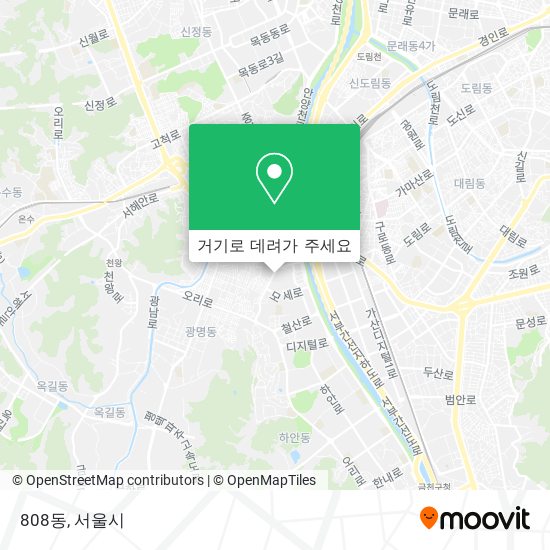 808동 지도