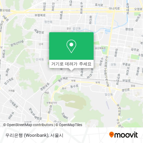 우리은행 (Wooribank) 지도