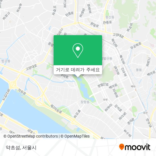 약초섬 지도