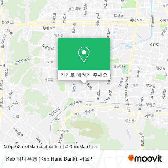 Keb 하나은행 (Keb Hana Bank) 지도