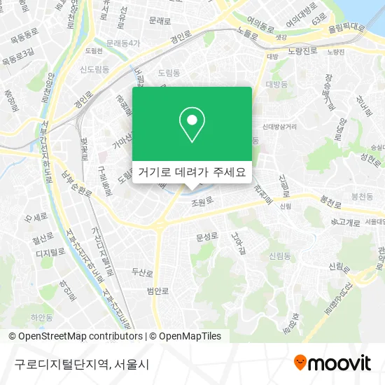 구로디지털단지역 지도