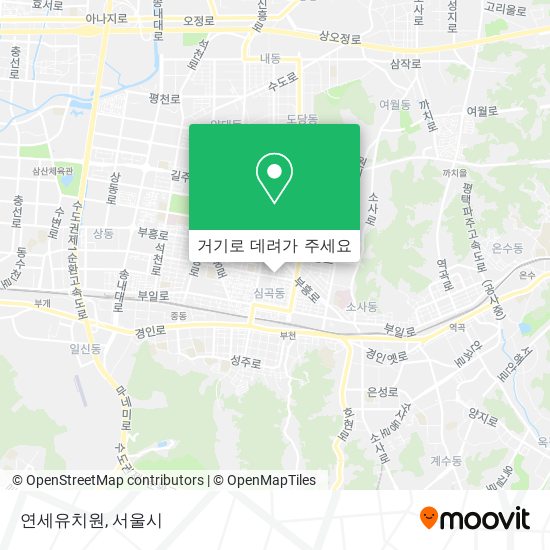 연세유치원 지도