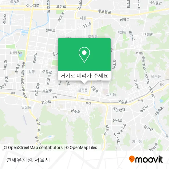 연세유치원 지도