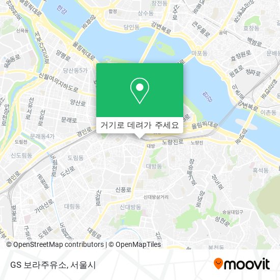 GS 보라주유소 지도