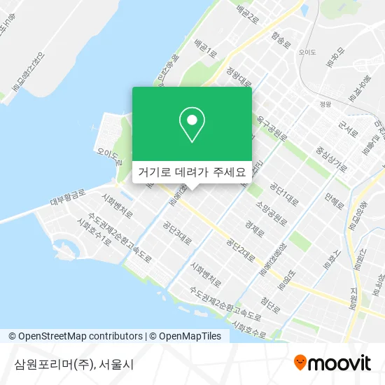 삼원포리머(주) 지도