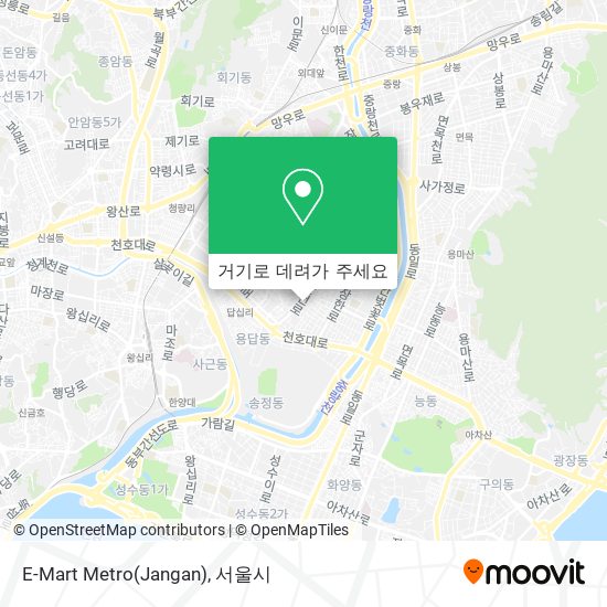 E-Mart Metro(Jangan) 지도