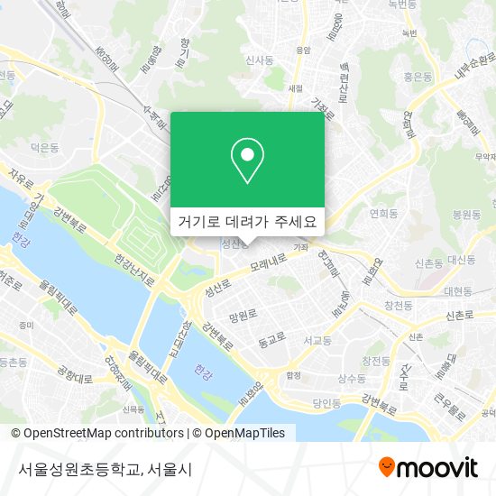 서울성원초등학교 지도