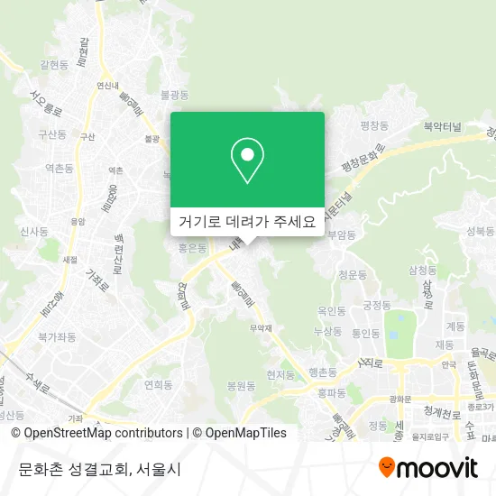 문화촌 성결교회 지도