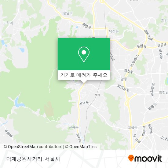 덕계공원사거리 지도