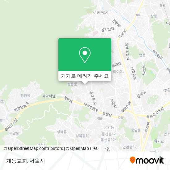 개동교회 지도