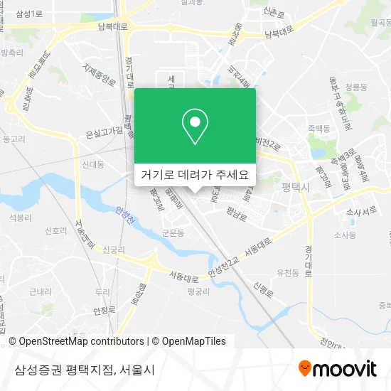 삼성증권 평택지점 지도