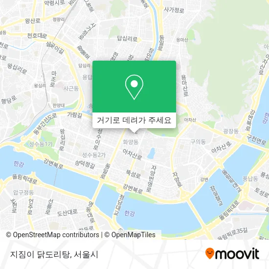 지짐이 닭도리탕 지도