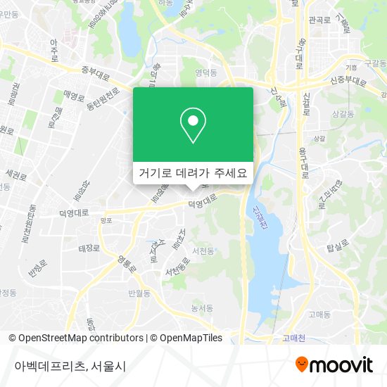 아벡데프리츠 지도