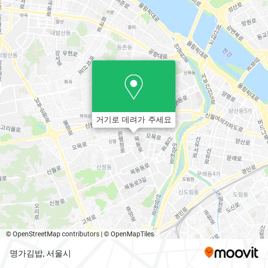 명가김밥 지도