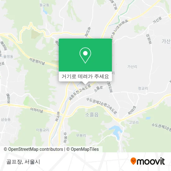 골프장 지도