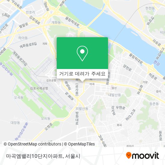 마곡엠밸리10단지아파트 지도