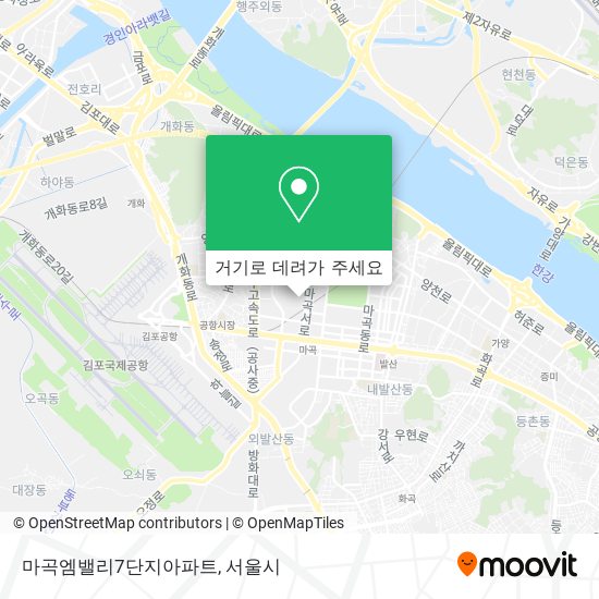 마곡엠밸리7단지아파트 지도