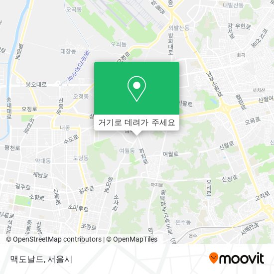 맥도날드 지도