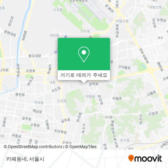 카페동네 지도