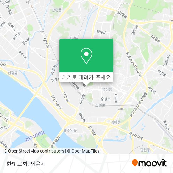 한빛교회 지도