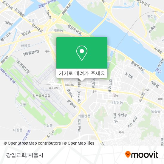 강일교회 지도