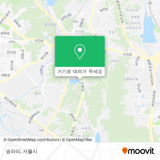 송라리 지도