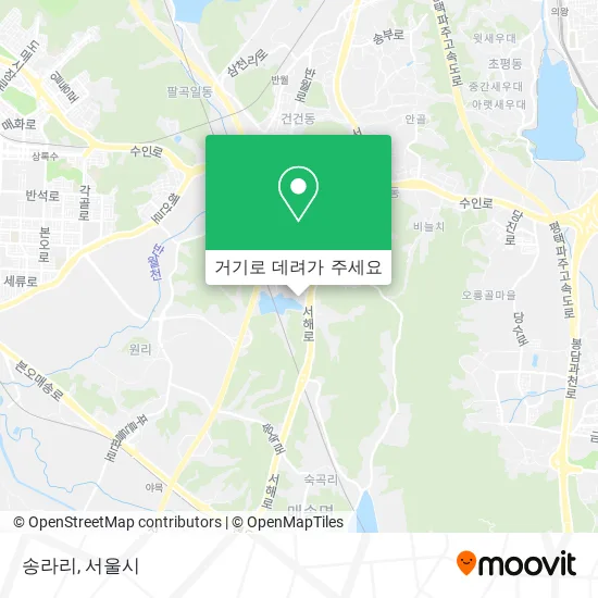 송라리 지도