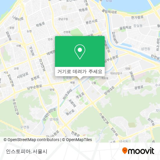인스토피아 지도