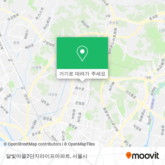 달빛마을2단지라이프아파트 지도