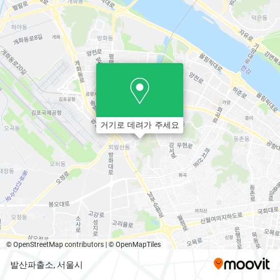 발산파출소 지도