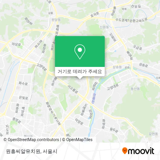 원흥씨알유치원 지도