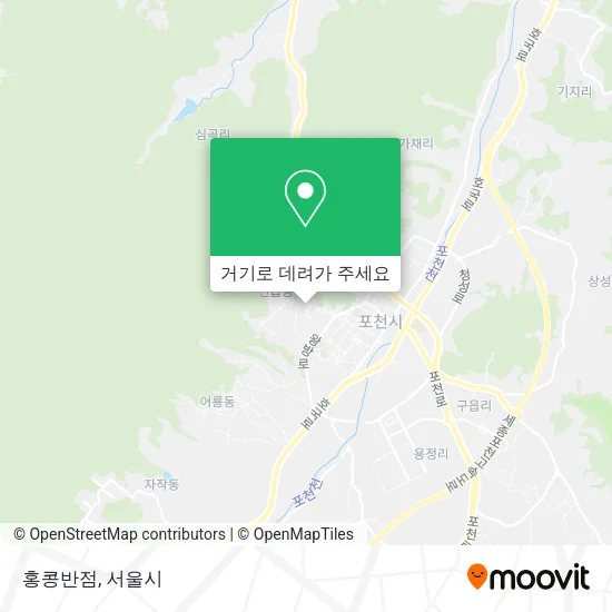 홍콩반점 지도