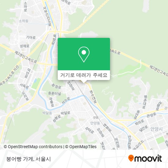 붕어빵 가게 지도