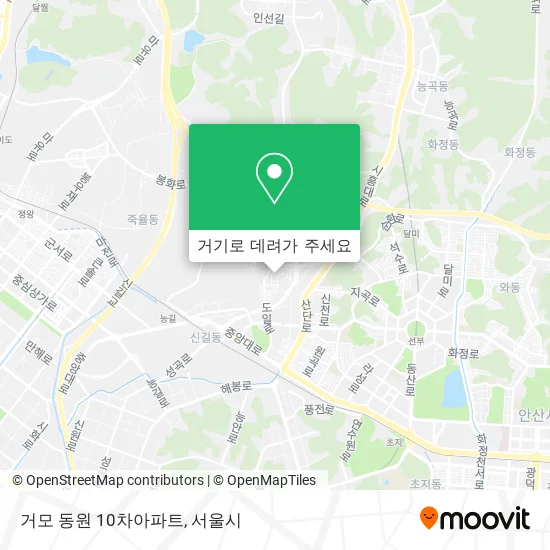 거모 동원 10차아파트 지도