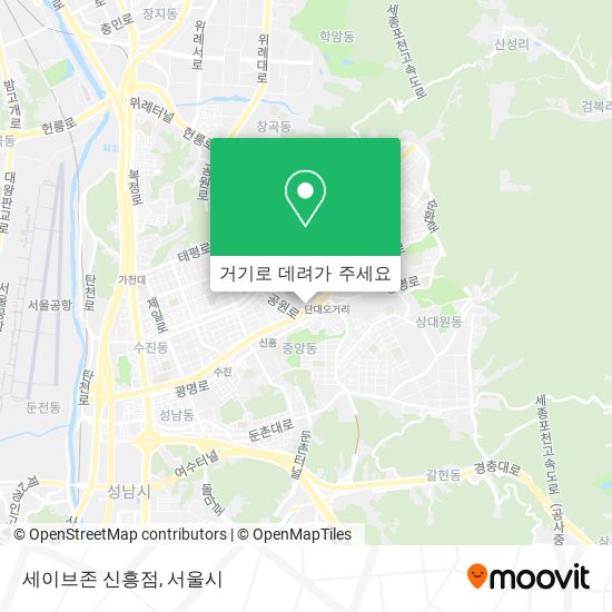 세이브존 신흥점 지도
