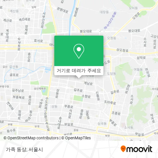 가족 동상 지도
