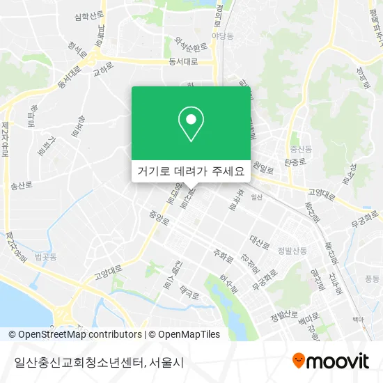 일산충신교회청소년센터 지도