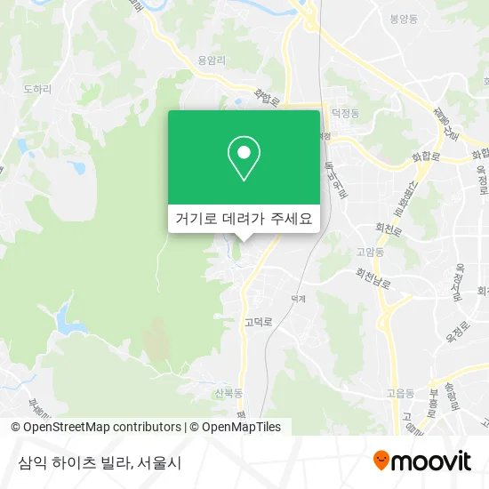 삼익 하이츠 빌라 지도