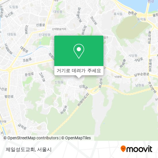 제일성도교회 지도