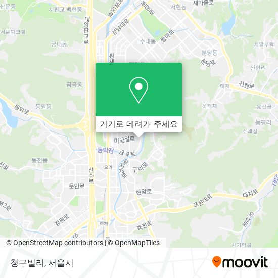 청구빌라 지도