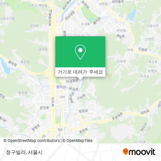 청구빌라 지도