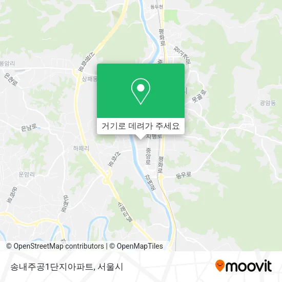 송내주공1단지아파트 지도